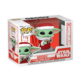 Nessiworld Funko POP Star Wars Holiday Grogu with Christmas Cookie